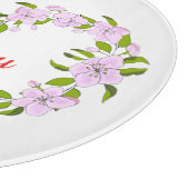 Planche À Découper Je t'aime Fleurs mignonnes (Coin)