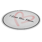 Planche À Découper Je t'aime maman (Coin)