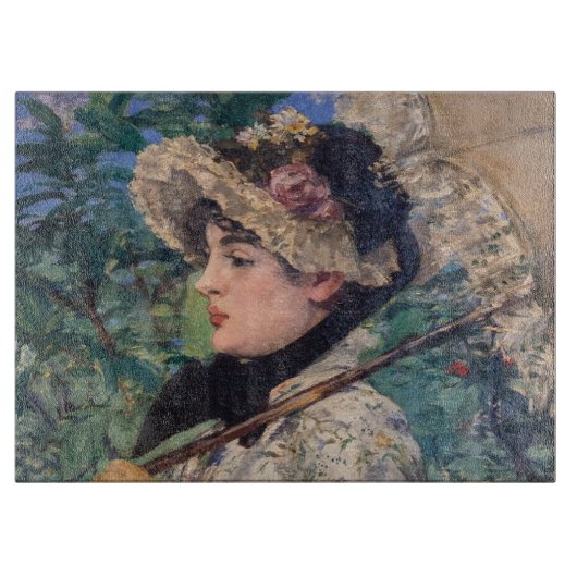 Planche À Découper Jeanne (Printemps) Par Édouard Manet (Devant)