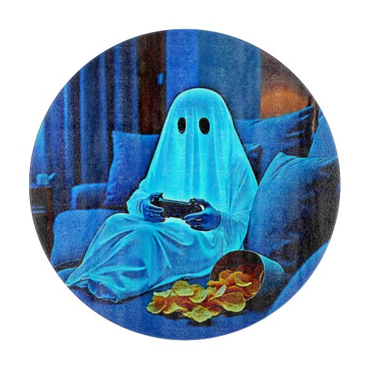 Planche À Découper Jeu Ghost Soirée Cosy En Design (Devant)