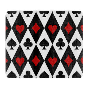 Planche À Découper Jeux de hasard Blackjack Joueur de cartes Casino L