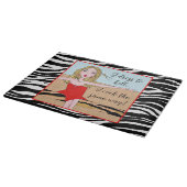 Planche À Découper "J'habille pour tuer...Je cuisine de la même maniè (Coin)