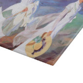 Planche À Découper Joaquin Sorolla Femmes Promenade Plage (Coin)