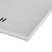 Planche À Découper Johann Sebastian Bach Portrait et buste avec notes (Coin)