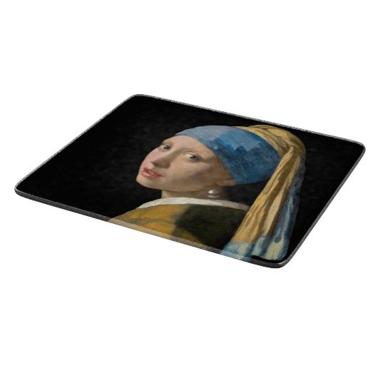 Planche À Découper Johannes Vermeer - Fille avec une oreille perle (Coin)
