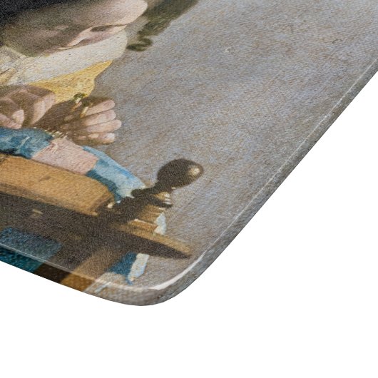 Planche À Découper Johannes Vermeer - Le Lacemaker (Coin)