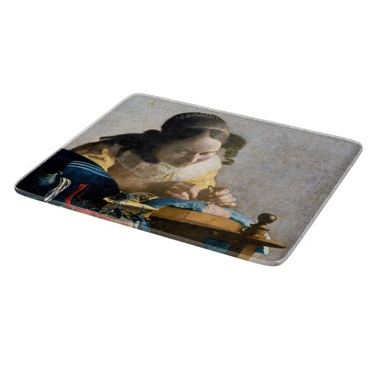 Planche À Découper Johannes Vermeer - Le Lacemaker (Coin)