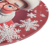Planche À Découper 🎅 Joie de flocon de neige de Santa Style Maison (Coin)