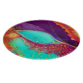 Planche À Découper Joli Art De La Plage Abstrait (Coin)