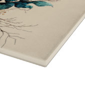 Planche À Découper Joli bouquet de chute de boho (Coin)