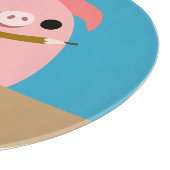 Planche À Découper Joli cochon de dessin "Writer's Block" Coupe Board (Coin)