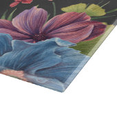 Planche À Découper Joli Et Fleur Sombre (Coin)