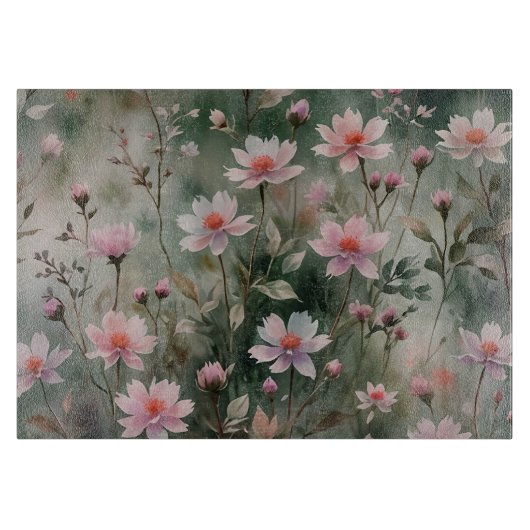 Planche À Découper Joli Fleur sauvage (Devant)