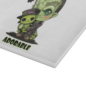 Planche À Découper Joli monstre de Frankenstein avec peluche (Coin)