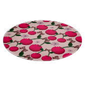 Planche À Découper Joli motif de cerise rouge (Coin)