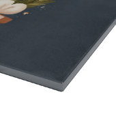 Planche À Découper Joli ours de Noël/d'hiver en couronne (Coin)