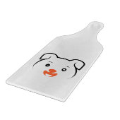 Planche À Découper Joli rose (Coin)