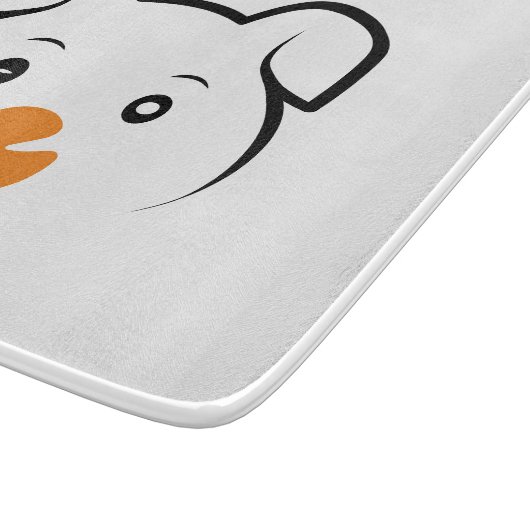 Planche À Découper Joli rose (Coin)