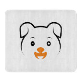 Planche À Découper Joli rose (Devant)