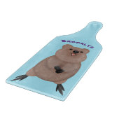 Planche À Découper Joli sourire mignon dessin animé quokka (Coin)