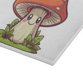 Planche À Découper Joli style kawaii, Cueillette de champignons (Coin)