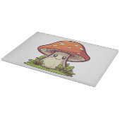 Planche À Découper Joli style kawaii, Cueillette de champignons (Coin)