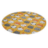 Planche À Découper Joli visage de chat orange (Coin)