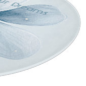 Planche À Découper Jolie Fleur Bleue (Coin)