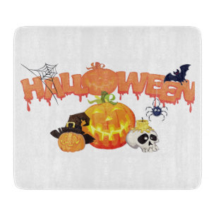 Planche À Découper Jolies décorations d'Halloween