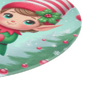 Planche À Découper Jolies elfes de Noël (Coin)