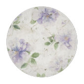 Planche À Découper Jolies fleurs de lavande violette (Devant)