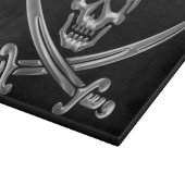 Planche À Découper Jolly roger de chrome (Coin)