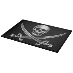 Planche À Découper Jolly roger de chrome