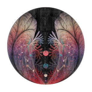 Planche À Découper Jonglage Abstrait Moderne Fantaisie Art Fractal