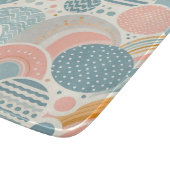 Planche À Découper Jouer Motif de Doodle géométrique (Coin)