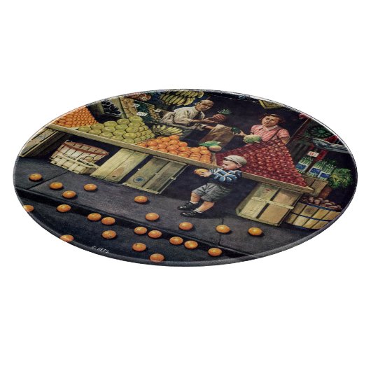 Planche À Découper Jouet et oranges (Coin)