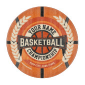 Planche À Découper Joueur personnalisé de l'équipe de basket-ball Ath (Devant)