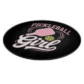 Planche À Découper Joueuse de pickleball fille (Coin)