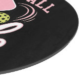 Planche À Découper Joueuse de pickleball fille (Coin)