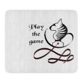 Planche À Découper Jouez au Jeu Bull Terrier (Devant)