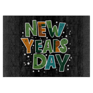 Planche À Découper Jour de l'an