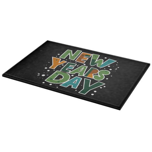 Planche À Découper Jour de l'an (Coin)