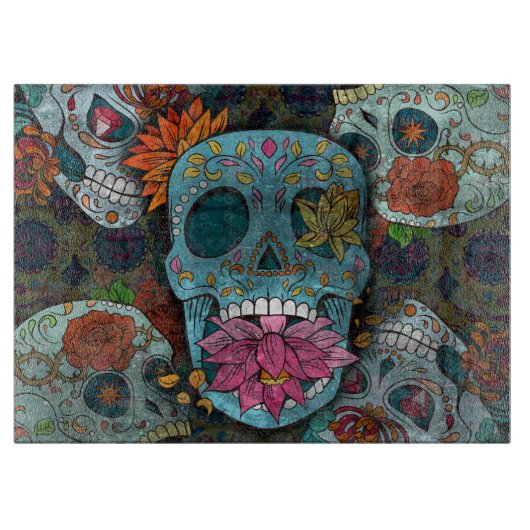 Planche À Découper Jour Des Morts (Devant)