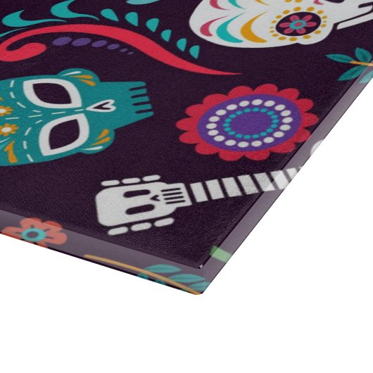 Planche À Découper Jour des morts (Coin)