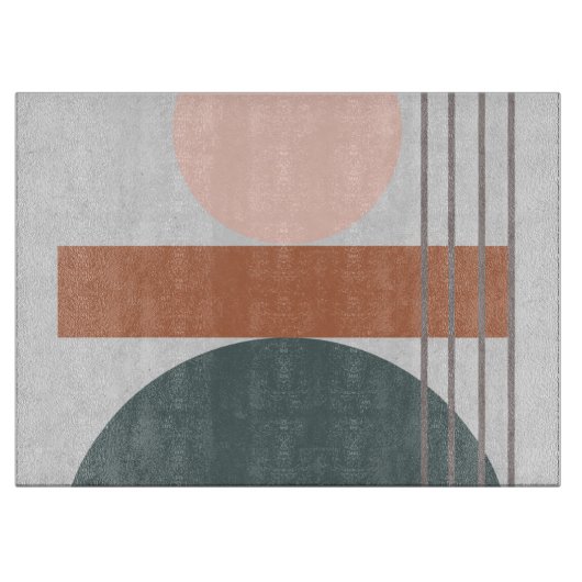 Planche À Découper Jour géométrique III (Devant)