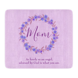 Planche À Découper Jovely Mom Purple Floral