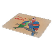 Planche À Découper Joyeuse fête des mères Perroquets (Coin)