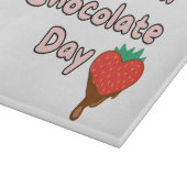 Planche À Découper Joyeuse journée nationale du chocolat (Coin)