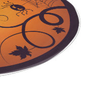 Planche À Découper Joyeuse lanterne d'Halloween araignées et chauves- (Coin)