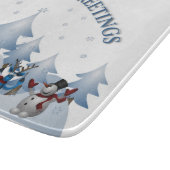 PLANCHE À DÉCOUPER JOYEUSES FÊTES (Coin)